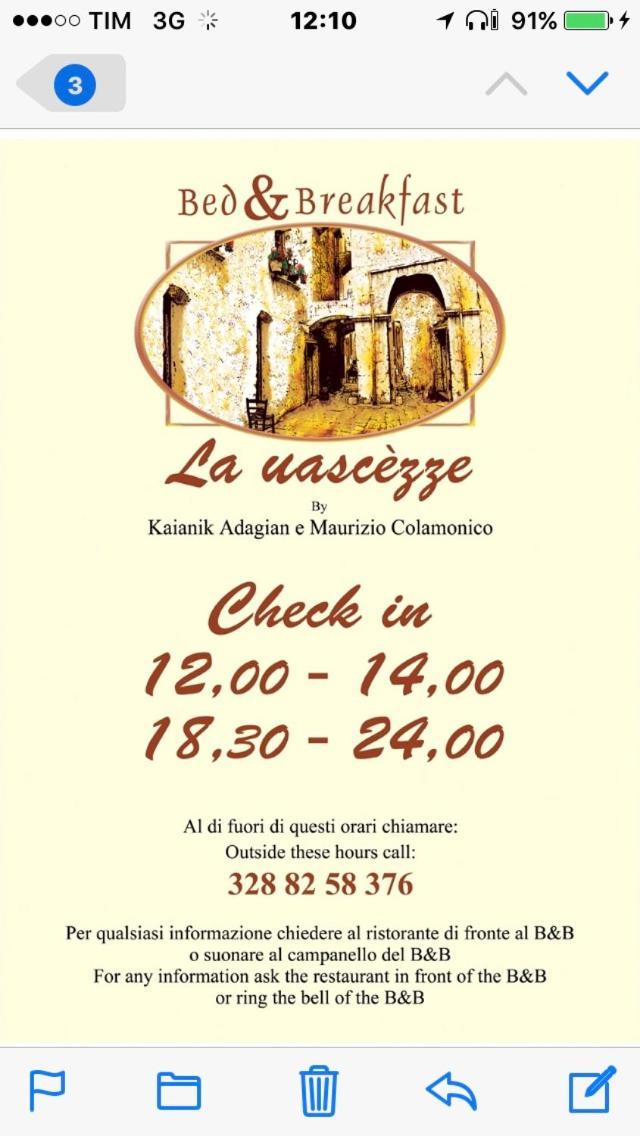 B&B La Uascezze Bari Luaran gambar